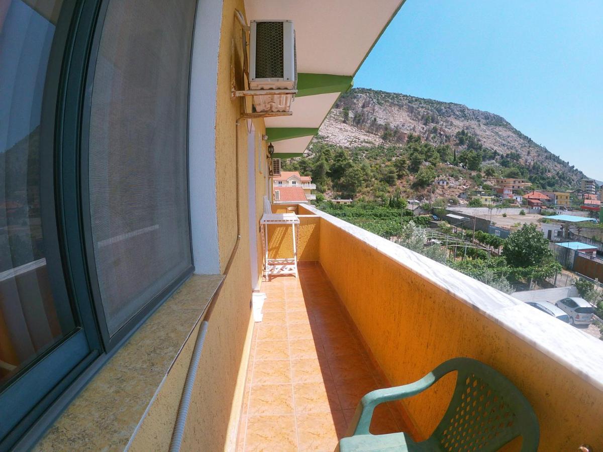 Hotel Bolonja Shëngjin Buitenkant foto
